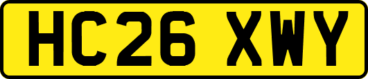HC26XWY