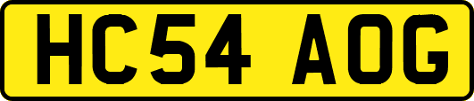 HC54AOG