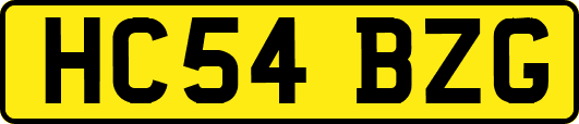 HC54BZG