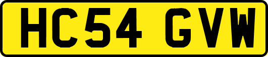 HC54GVW