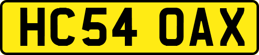 HC54OAX