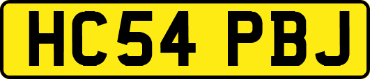 HC54PBJ