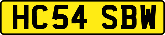HC54SBW