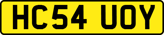 HC54UOY
