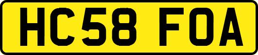 HC58FOA