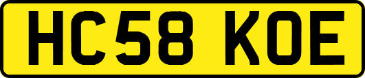 HC58KOE