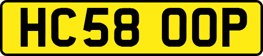 HC58OOP