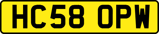 HC58OPW