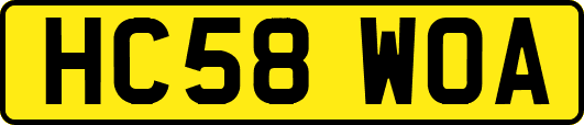 HC58WOA