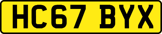 HC67BYX