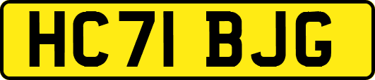 HC71BJG