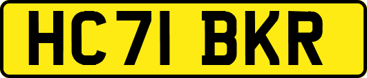 HC71BKR