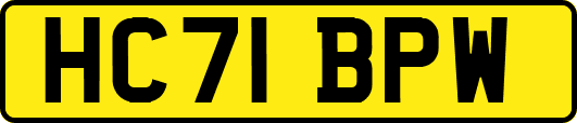 HC71BPW