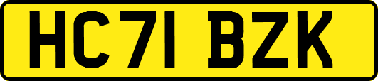 HC71BZK