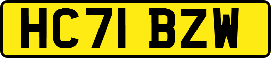 HC71BZW