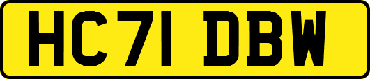 HC71DBW