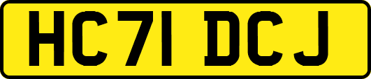 HC71DCJ