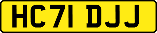 HC71DJJ