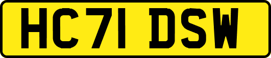 HC71DSW