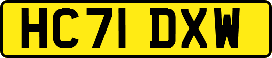 HC71DXW
