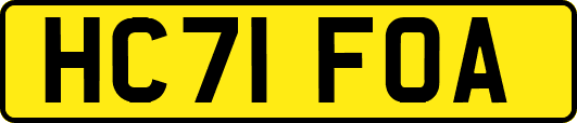 HC71FOA