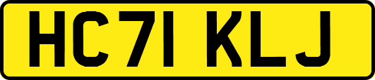 HC71KLJ