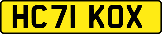 HC71KOX