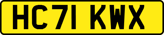 HC71KWX