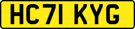 HC71KYG