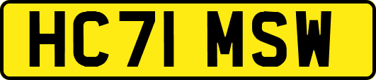 HC71MSW