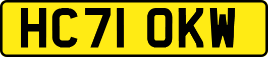 HC71OKW