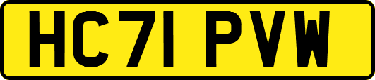 HC71PVW