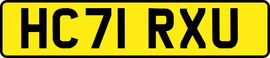 HC71RXU