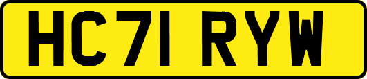 HC71RYW