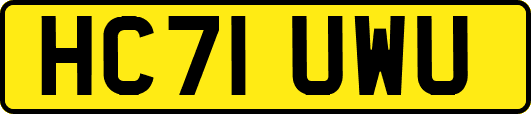 HC71UWU