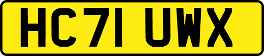 HC71UWX