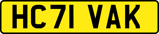 HC71VAK
