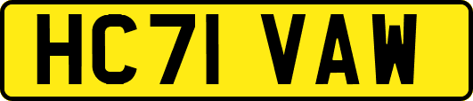 HC71VAW