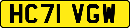 HC71VGW