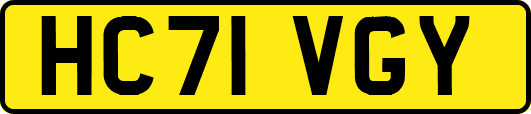 HC71VGY