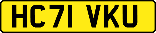 HC71VKU