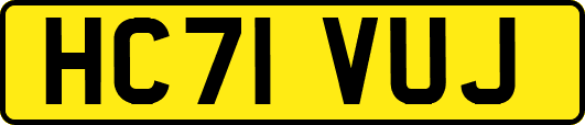 HC71VUJ