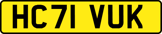 HC71VUK