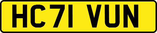 HC71VUN