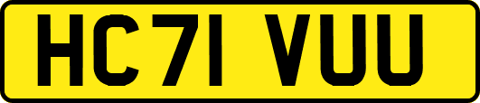 HC71VUU