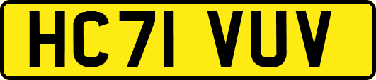 HC71VUV