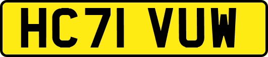 HC71VUW