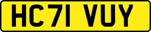 HC71VUY