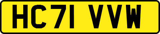 HC71VVW