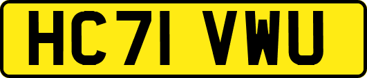 HC71VWU